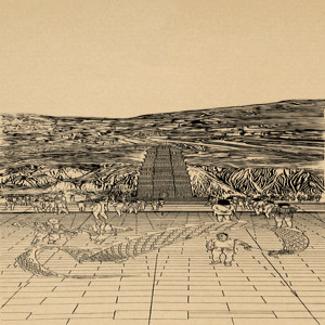 丝绸之路系列版画&mdash;&mdash;宝塔山