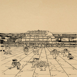 丝绸之路系列版画&mdash;&mdash;敦煌莫高窟