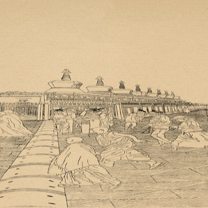 丝绸之路系列版画&mdash;&mdash;塔尔寺