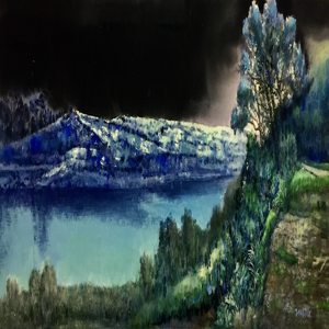 《家园-----夜河》