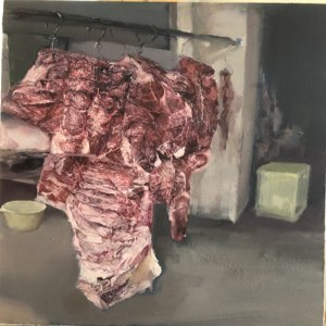 《菜市场的肉（一）》