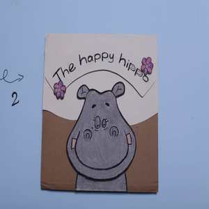 The happy hippo